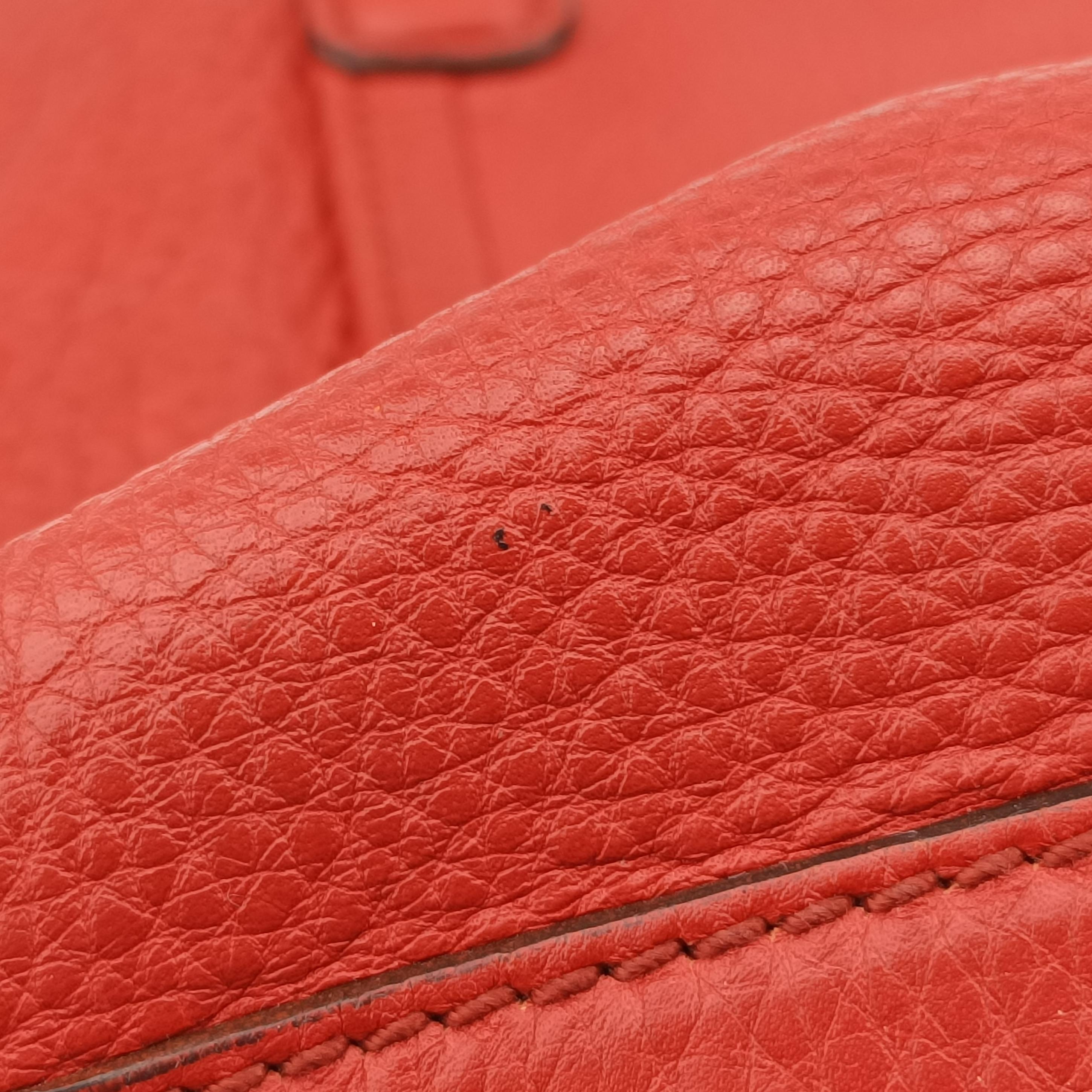 Pre-owned Gucci Soho Red Leather 282309 shoulderbag | stylenewstar