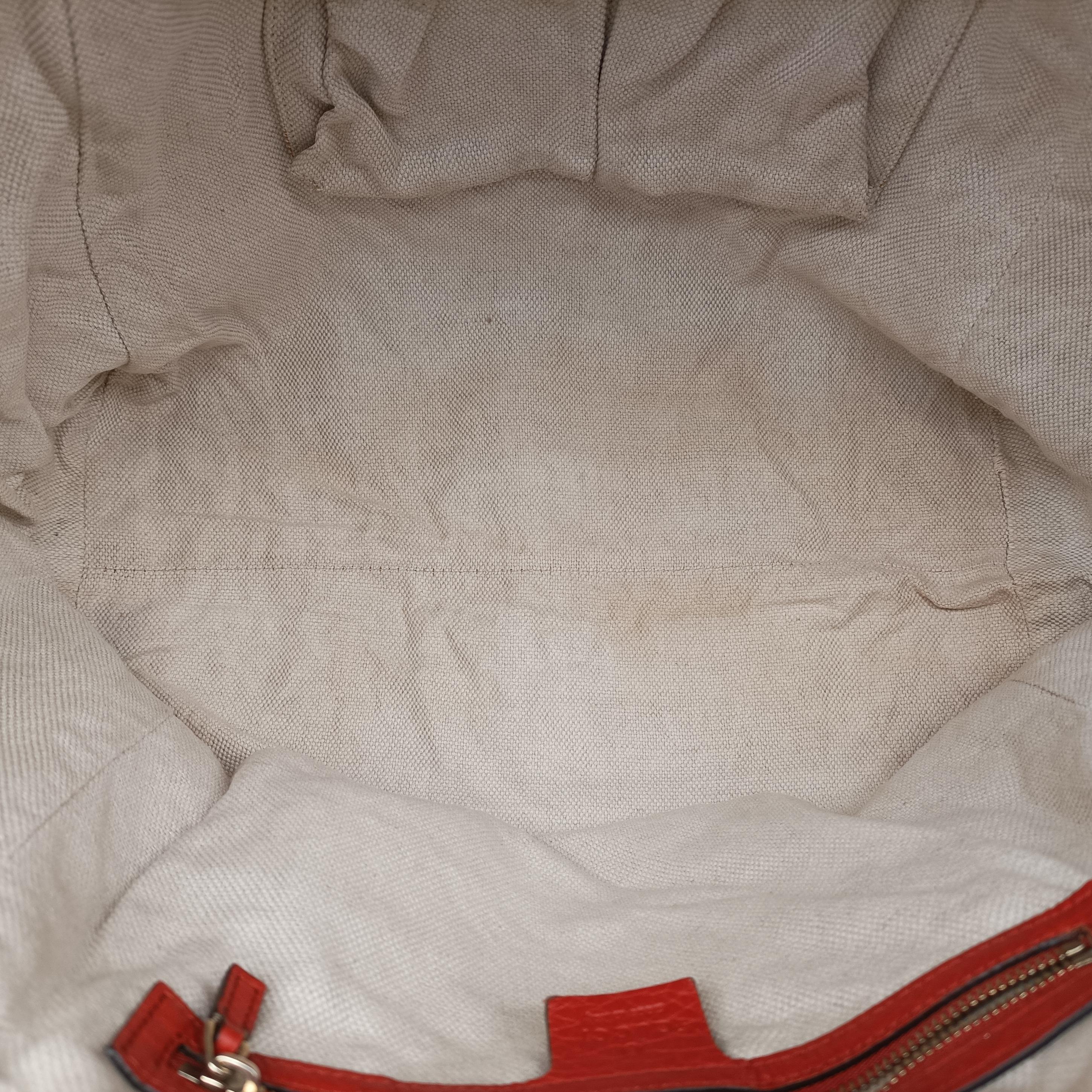 Pre-owned Gucci Soho Red Leather 282309 shoulderbag | stylenewstar