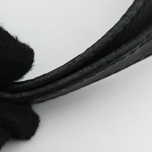 Pre-owned Gucci Horsebit pattern studs Black Leather 286304 handbag | stylenewstar