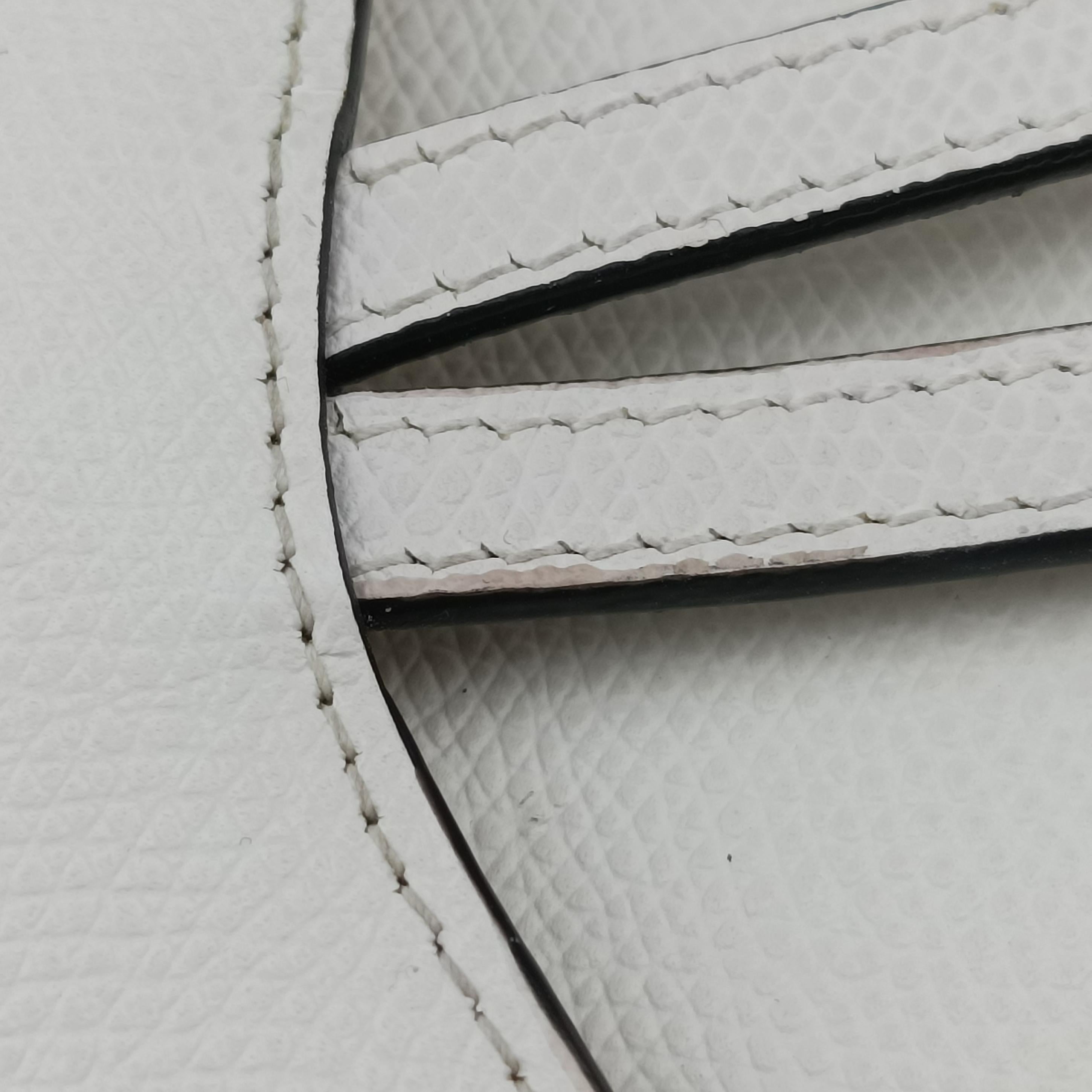 Pre-owned Christian Dior Saddle White Leather  bum bag/waist bag | stylenewstar