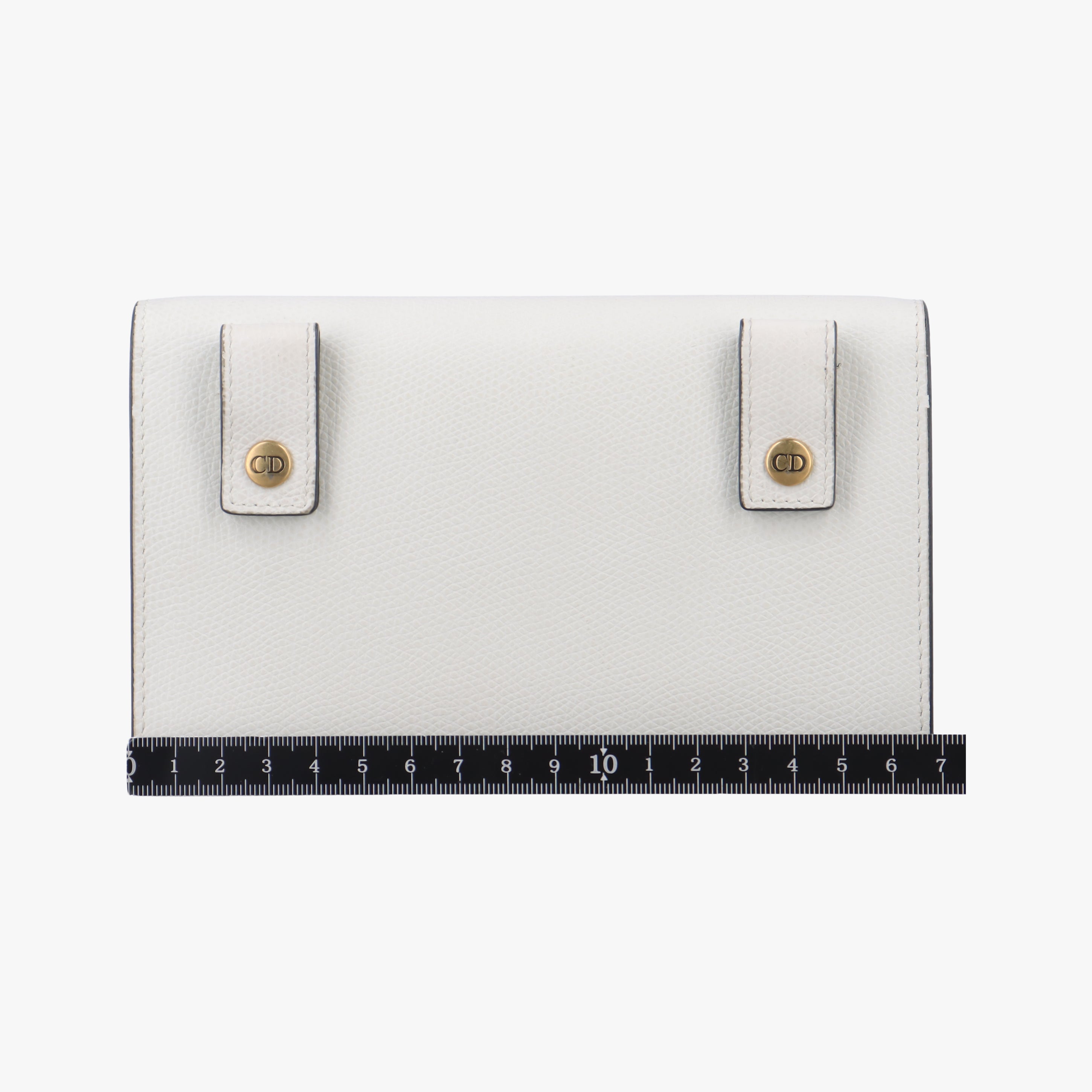 Pre-owned Christian Dior Saddle White Leather  bum bag/waist bag | stylenewstar