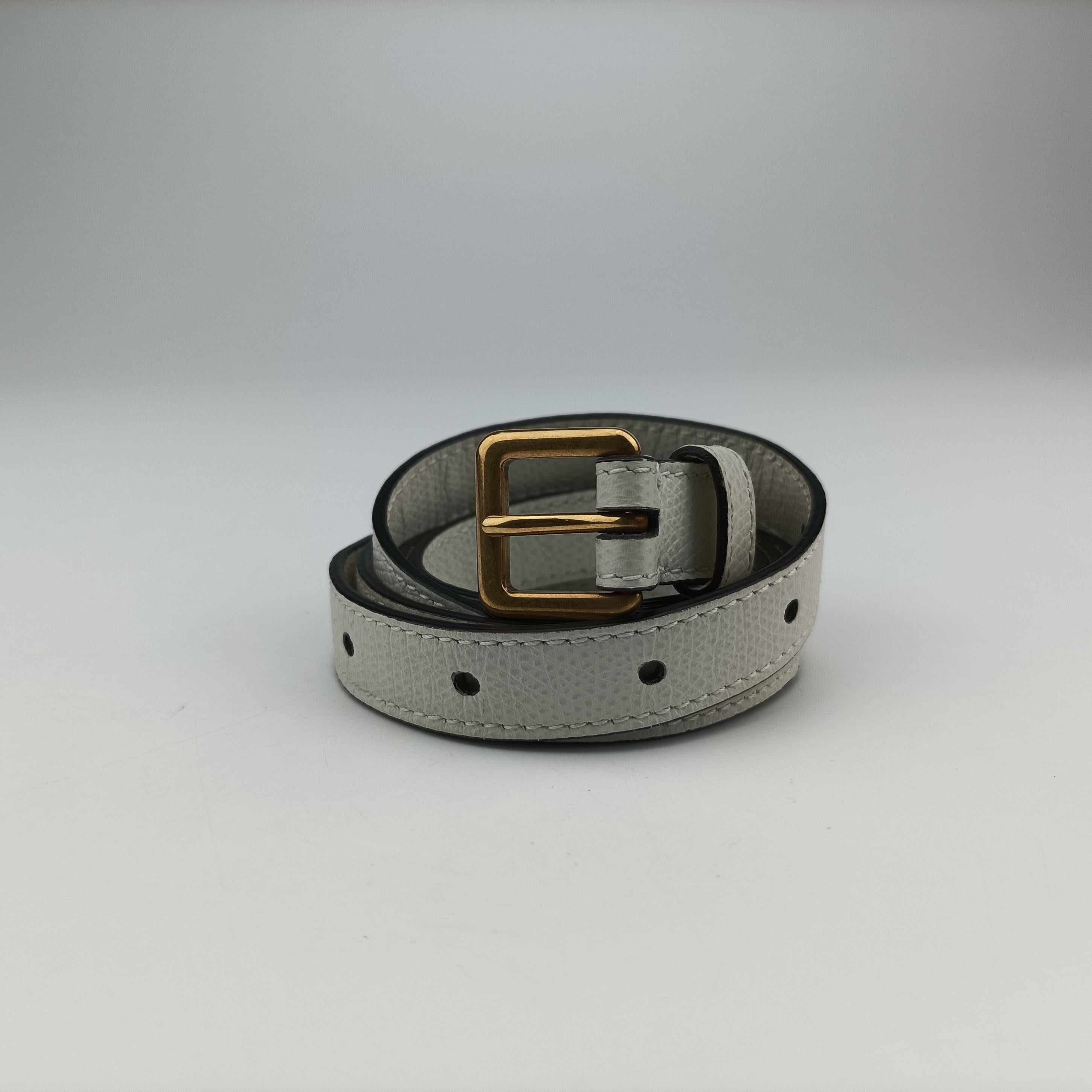 Pre-owned Christian Dior Saddle White Leather  bum bag/waist bag | stylenewstar