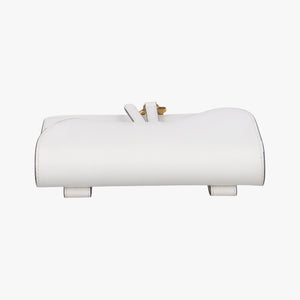 Pre-owned Christian Dior Saddle White Leather  bum bag/waist bag | stylenewstar