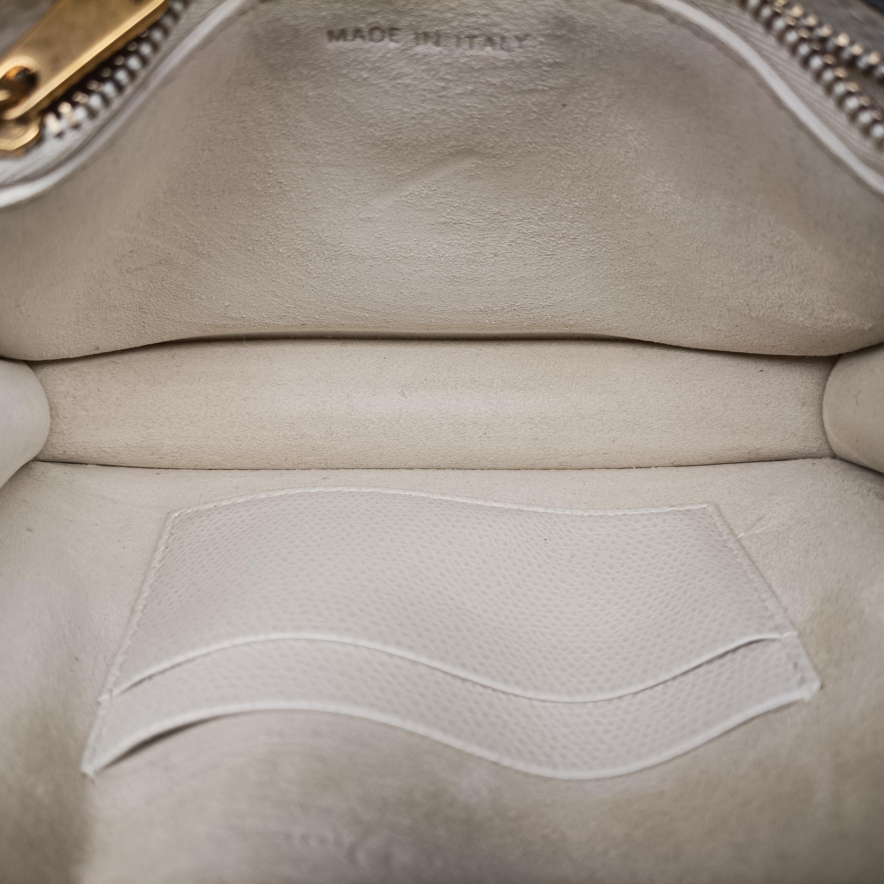 Pre-owned Christian Dior Saddle White Leather  bum bag/waist bag | stylenewstar