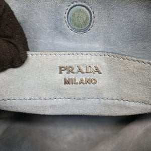 Vintage Prada Etiquette White leather 1BG122 shoulderbag | stylenewstar