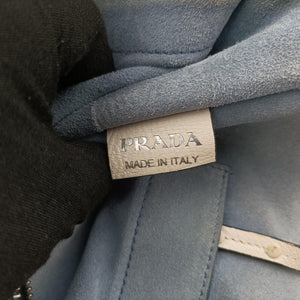 Vintage Prada Etiquette White leather 1BG122 shoulderbag | stylenewstar