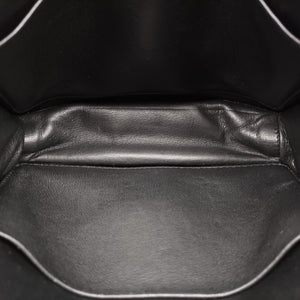 Pre-owned Prada Cahier Astrology Black Velour  shoulderbag | stylenewstar