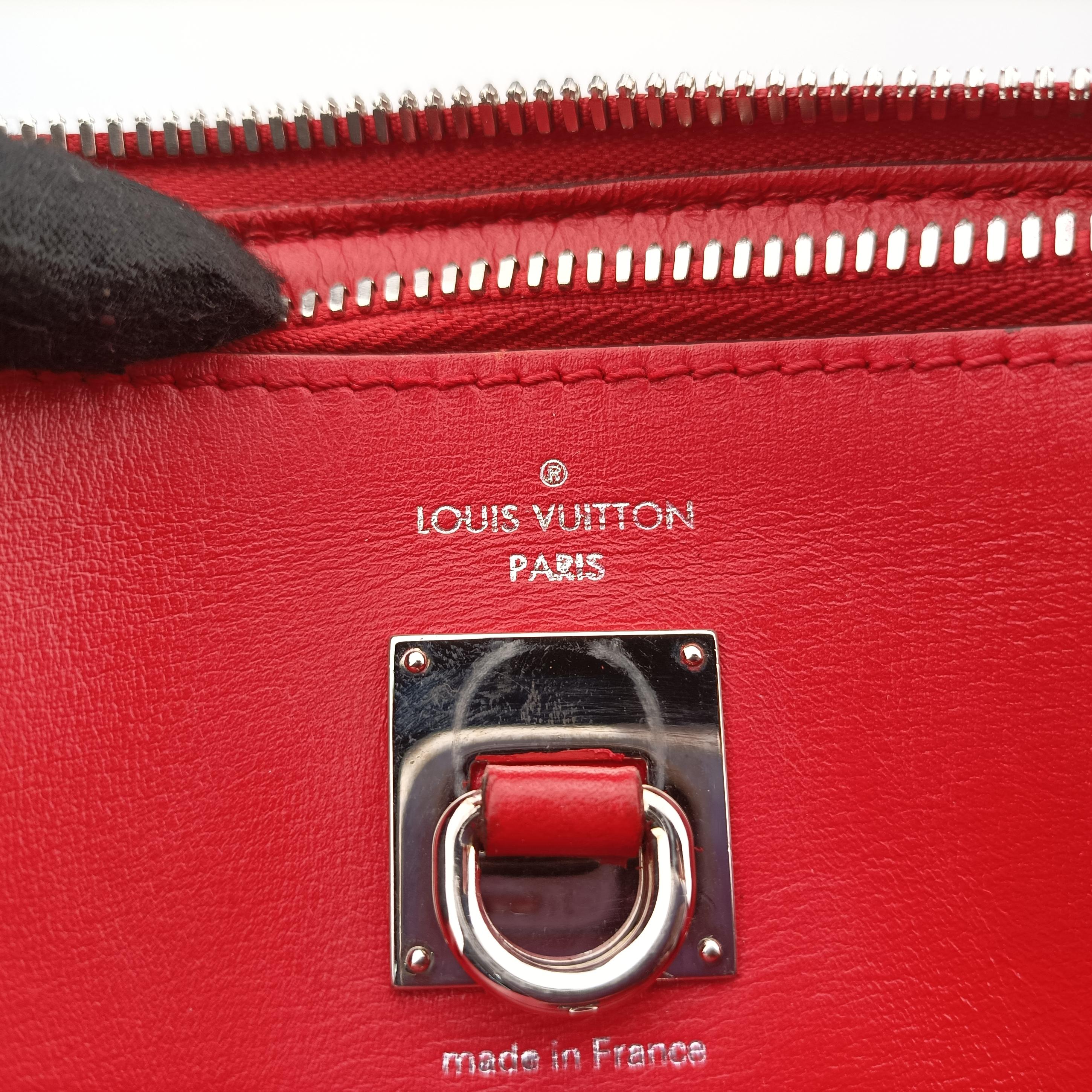 Secondhand Louis Vuitton City Steamer MM RUBIS Leather M51027 shoulderbag | stylenewstar