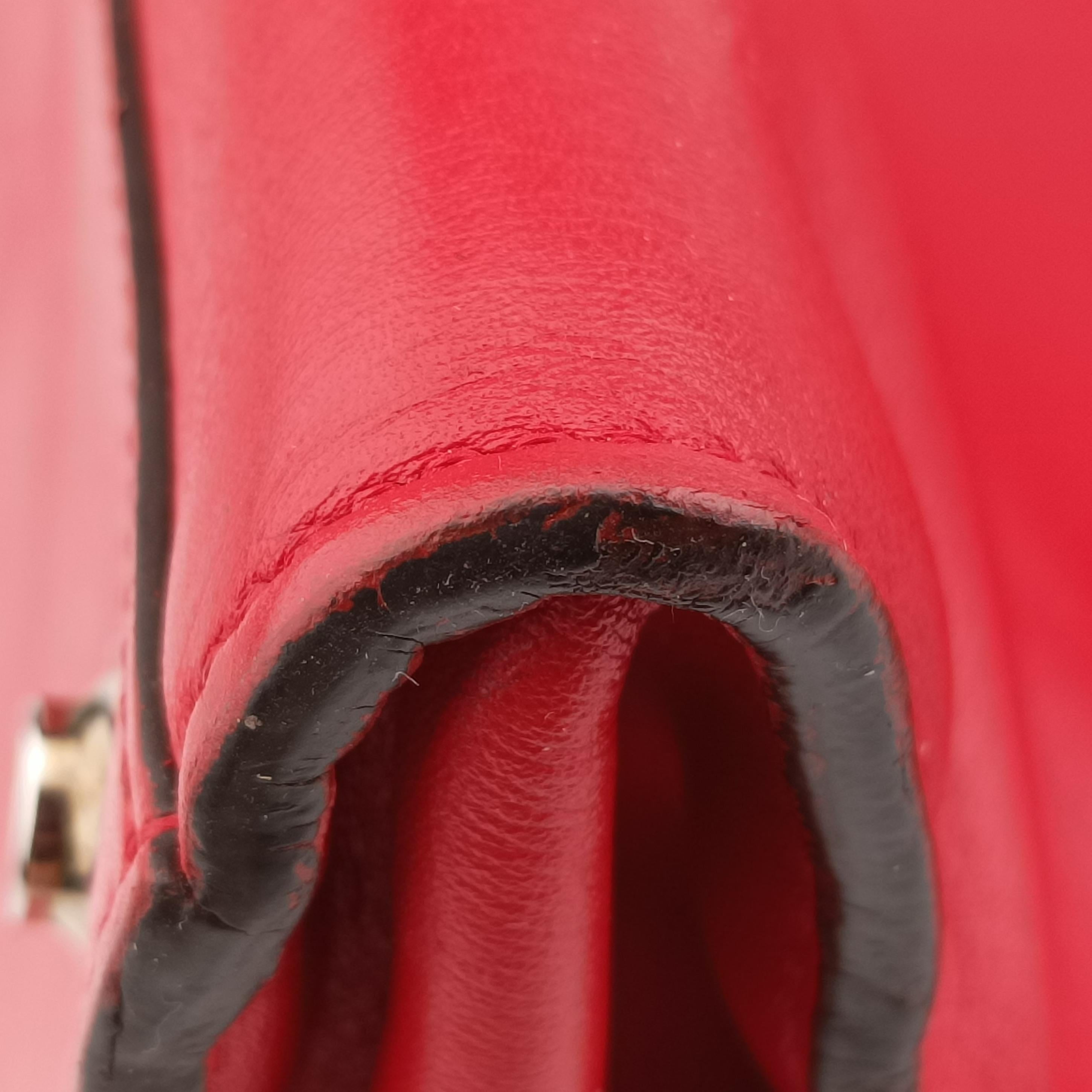 Secondhand Louis Vuitton City Steamer MM RUBIS Leather M51027 shoulderbag | stylenewstar