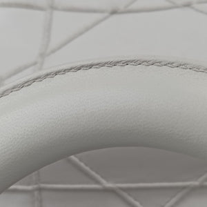 Pre-owned Christian Dior Granville Grey lambskin  shoulderbag | stylenewstar