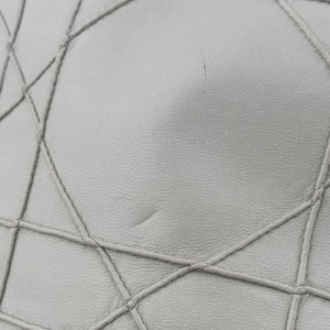 Pre-owned Christian Dior Granville Grey lambskin  shoulderbag | stylenewstar