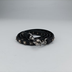 Vintage Valentino Rockstud Black Leather  shoulderbag | stylenewstar