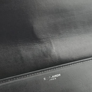 Pre-owned Yves Saint Laurent Betty Black Leather 315680 shoulderbag | stylenewstar