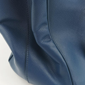 Vintage Prada Galleria Blue SAFFIANO Leather BN2274 handbag | stylenewstar