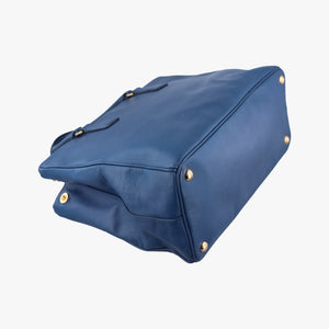 Vintage Prada Galleria Blue SAFFIANO Leather BN2274 handbag | stylenewstar