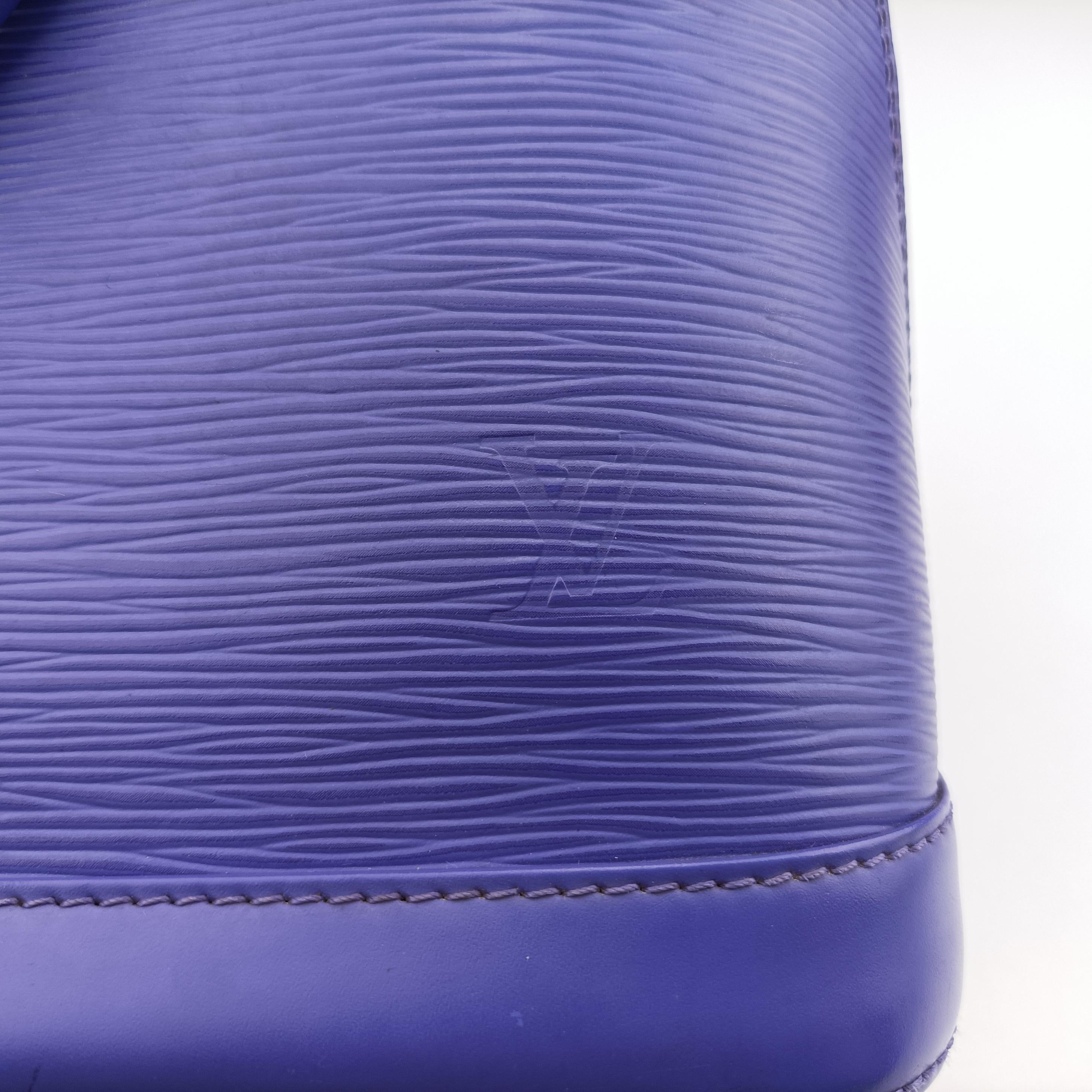 Pre-owned Louis Vuitton ALMA PM Fig Epi M4060G handbag | stylenewstar