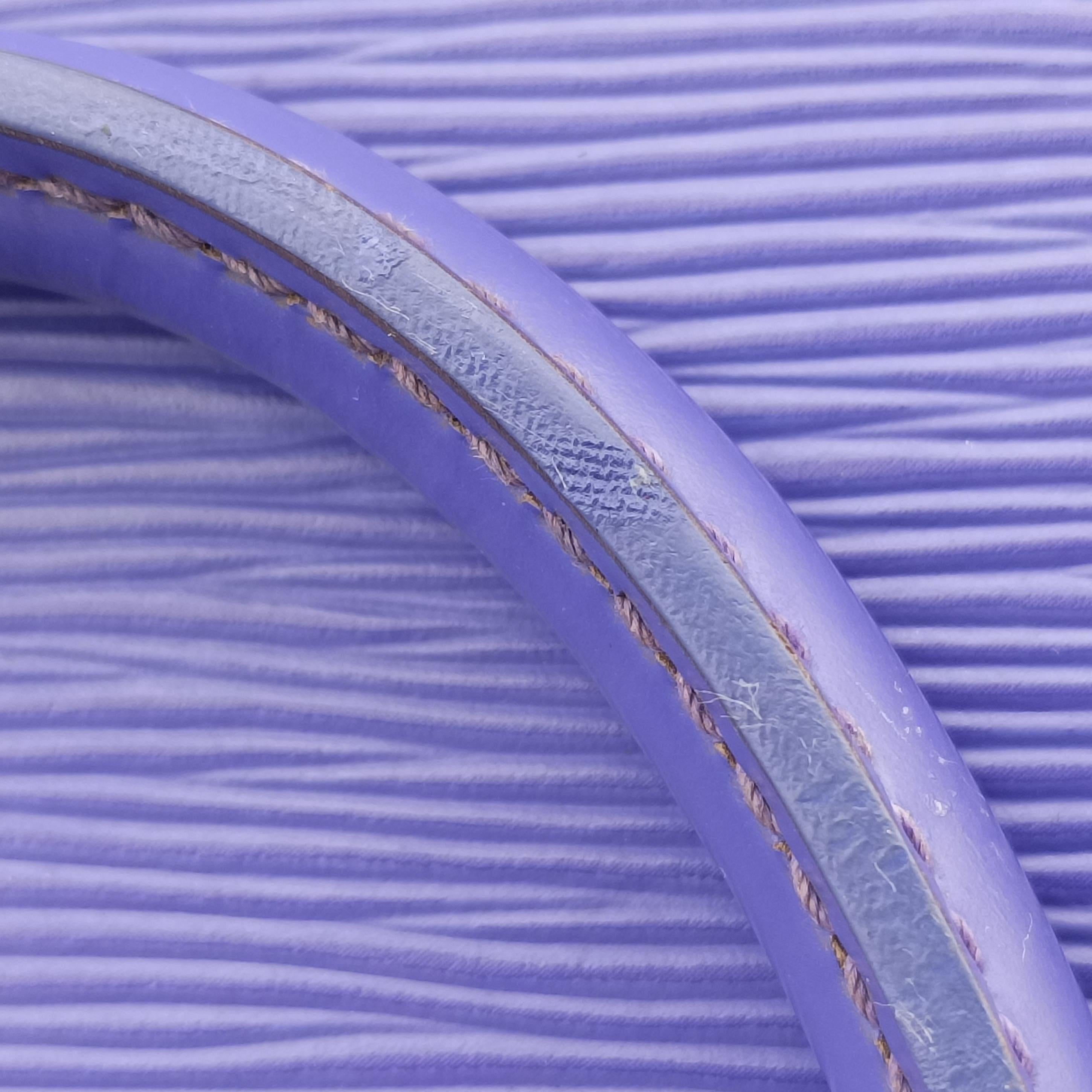 Pre-owned Louis Vuitton ALMA PM Fig Epi M4060G handbag | stylenewstar