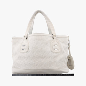 Pre-owned Gucci GG Neoprene White Leather 241101 shoulderbag | stylenewstar