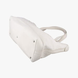 Pre-owned Gucci GG Neoprene White Leather 241101 shoulderbag | stylenewstar