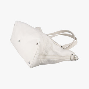 Pre-owned Gucci GG Neoprene White Leather 241101 shoulderbag | stylenewstar