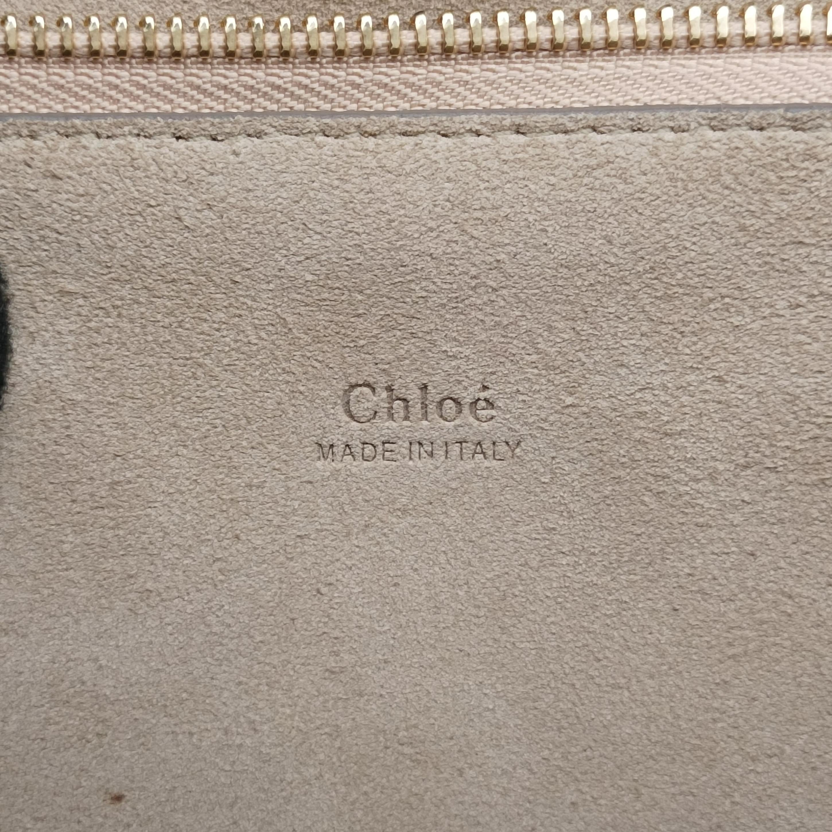 Pre-owned Chloe FAYE Bordeaux Leather  shoulderbag | stylenewstar