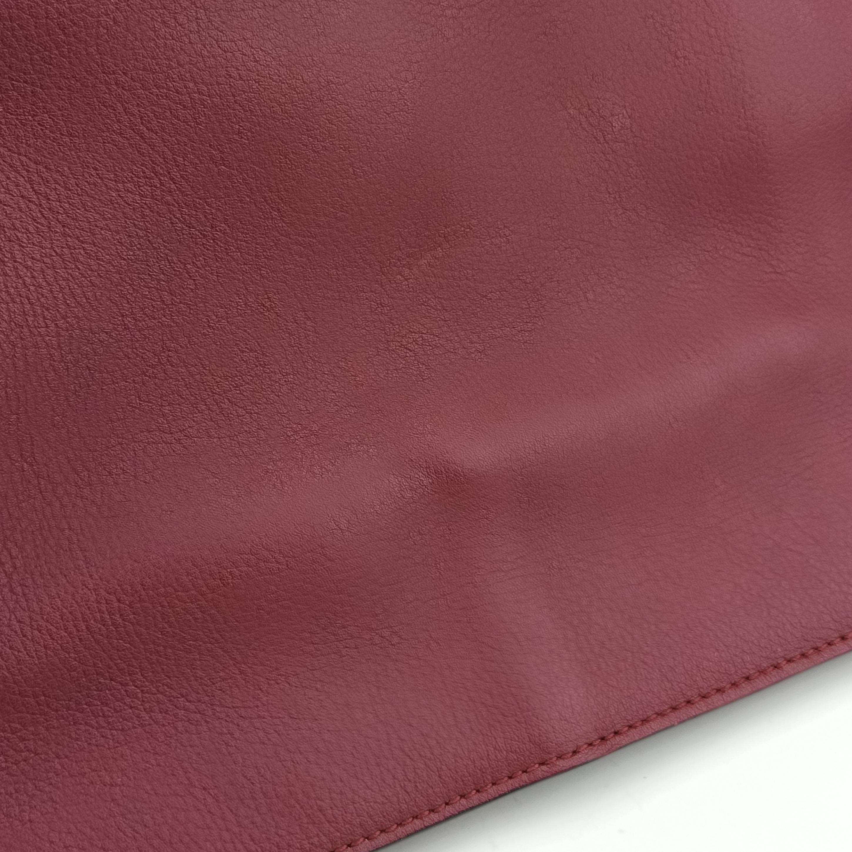 Pre-owned Chloe FAYE Bordeaux Leather  shoulderbag | stylenewstar