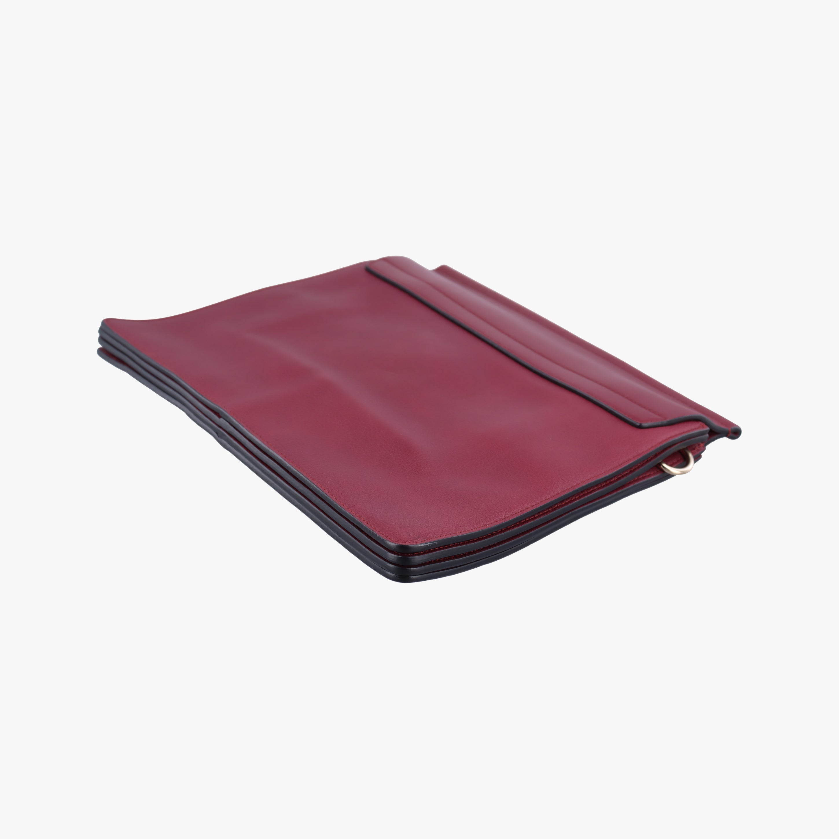 Pre-owned Chloe FAYE Bordeaux Leather  shoulderbag | stylenewstar