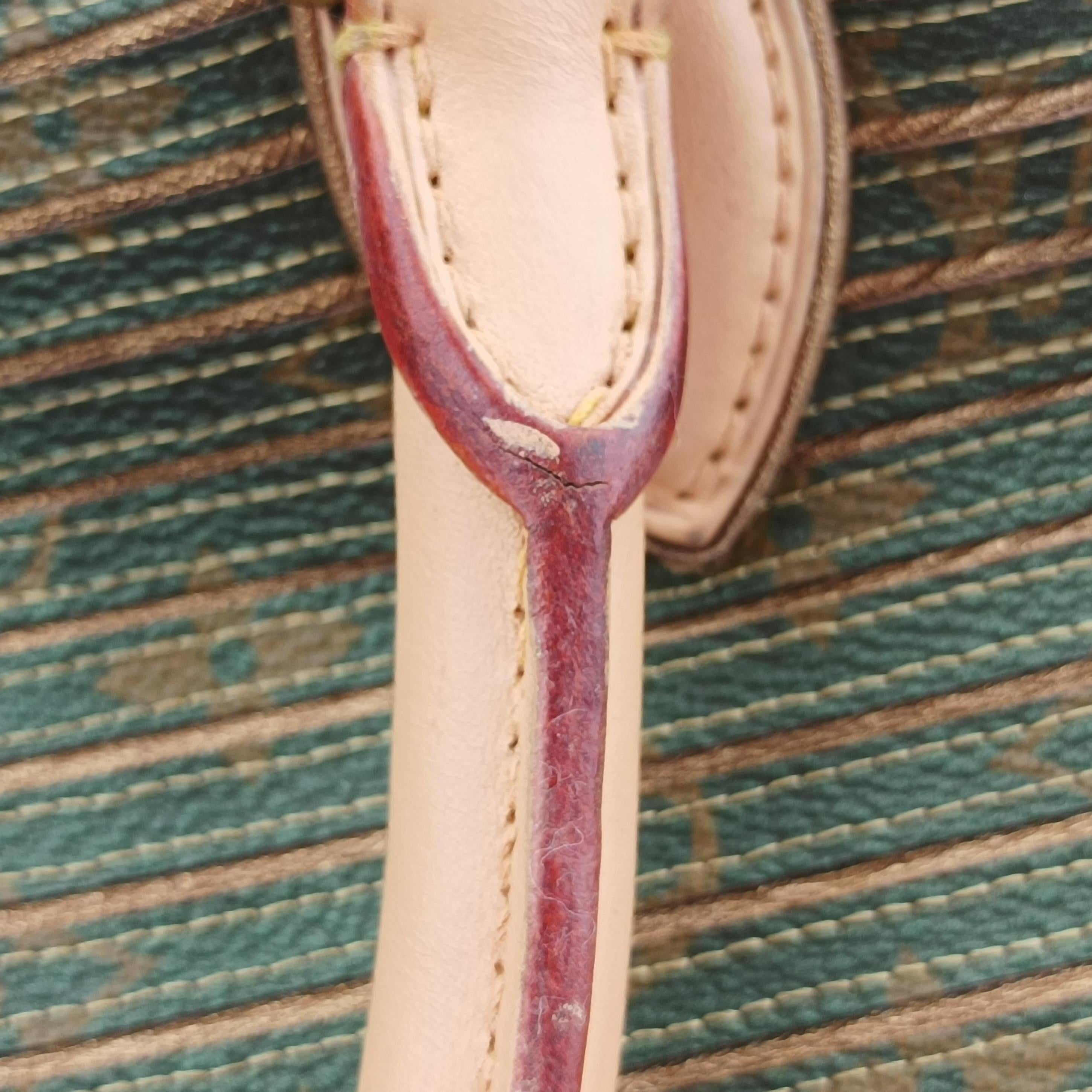 Vintage Louis Vuitton MonogrMonogram Eden Neoam Eden Neo Beigex Green Monogram Eden×calf leather M40356 handbag | stylenewstar