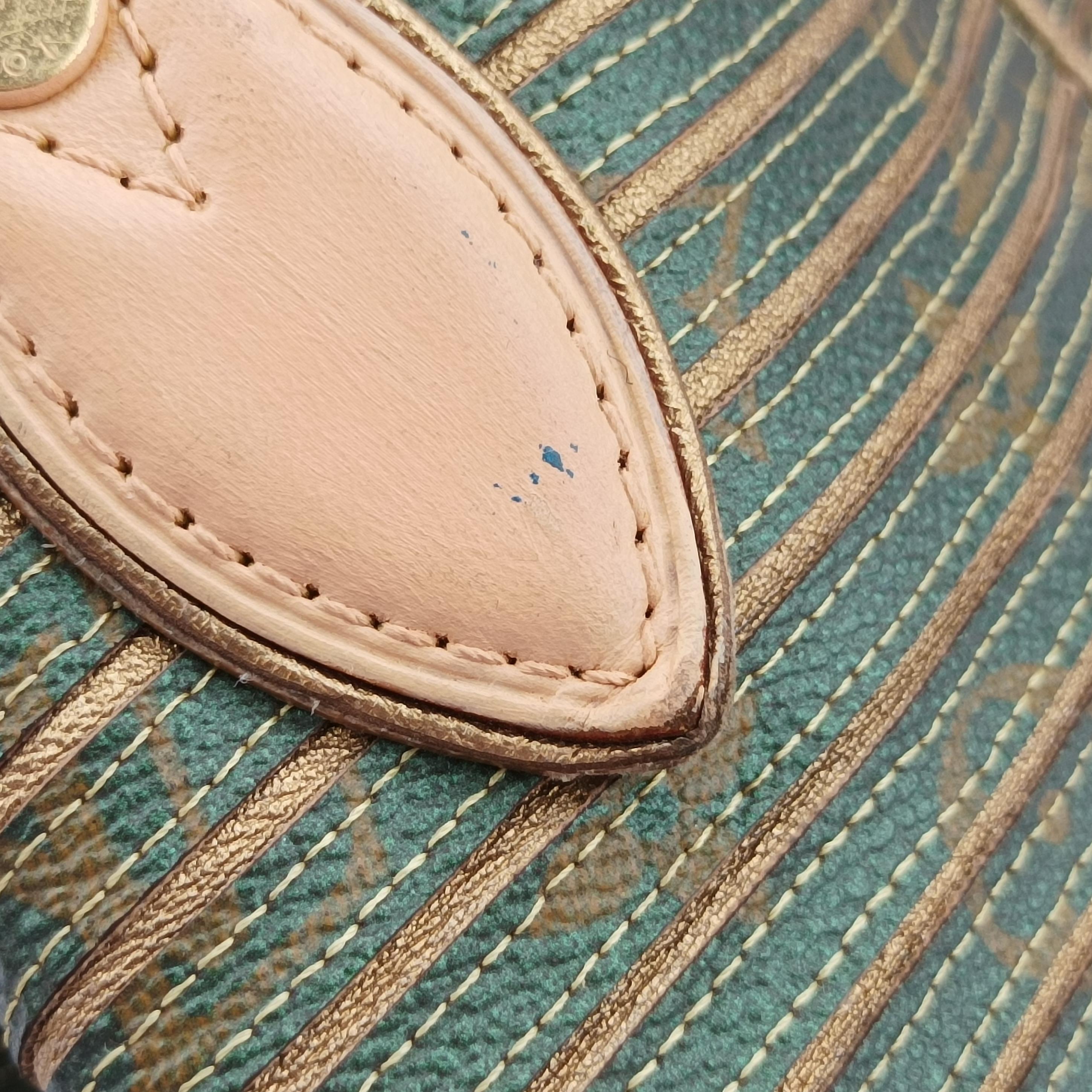 Vintage Louis Vuitton MonogrMonogram Eden Neoam Eden Neo Beigex Green Monogram Eden×calf leather M40356 handbag | stylenewstar