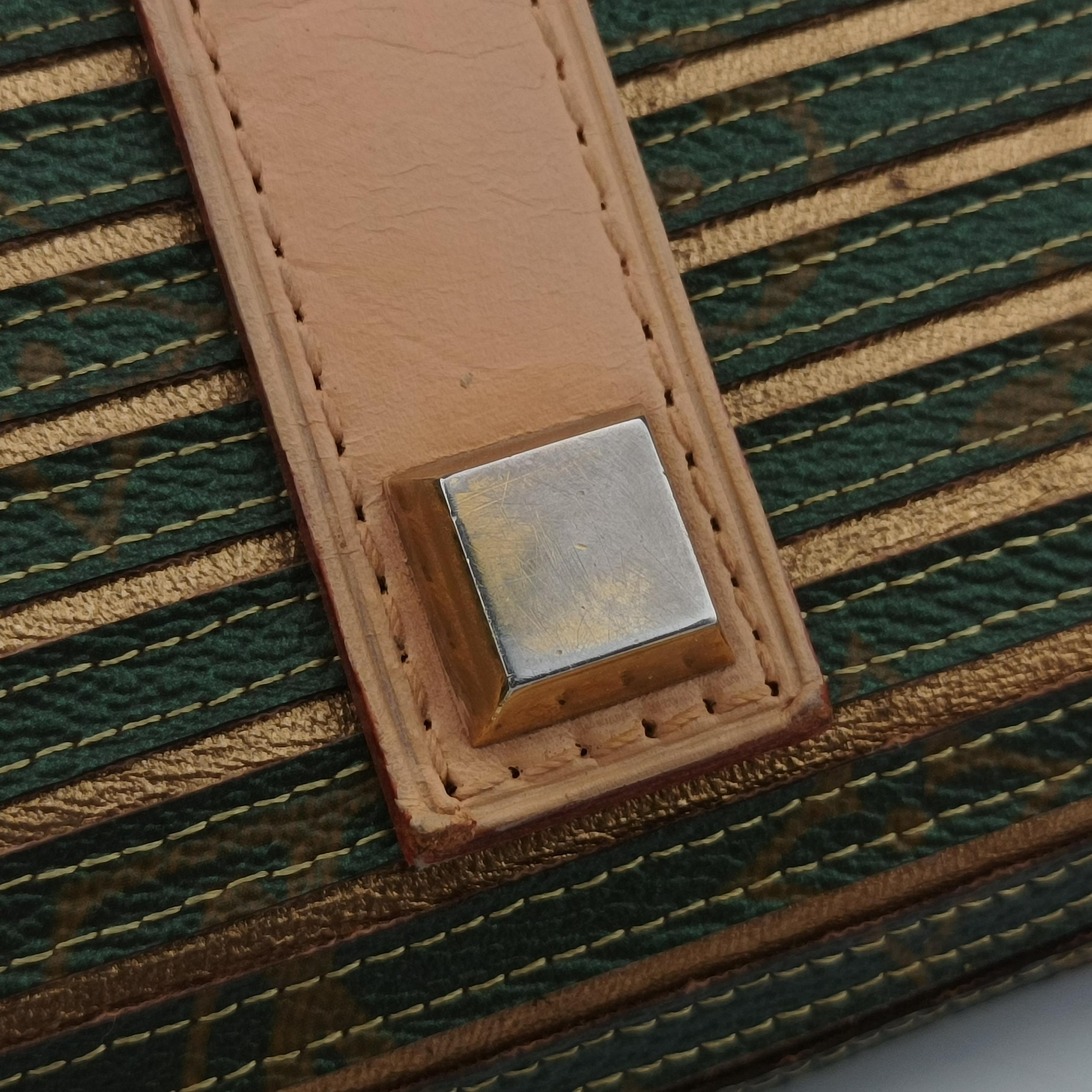 Vintage Louis Vuitton MonogrMonogram Eden Neoam Eden Neo Beigex Green Monogram Eden×calf leather M40356 handbag | stylenewstar