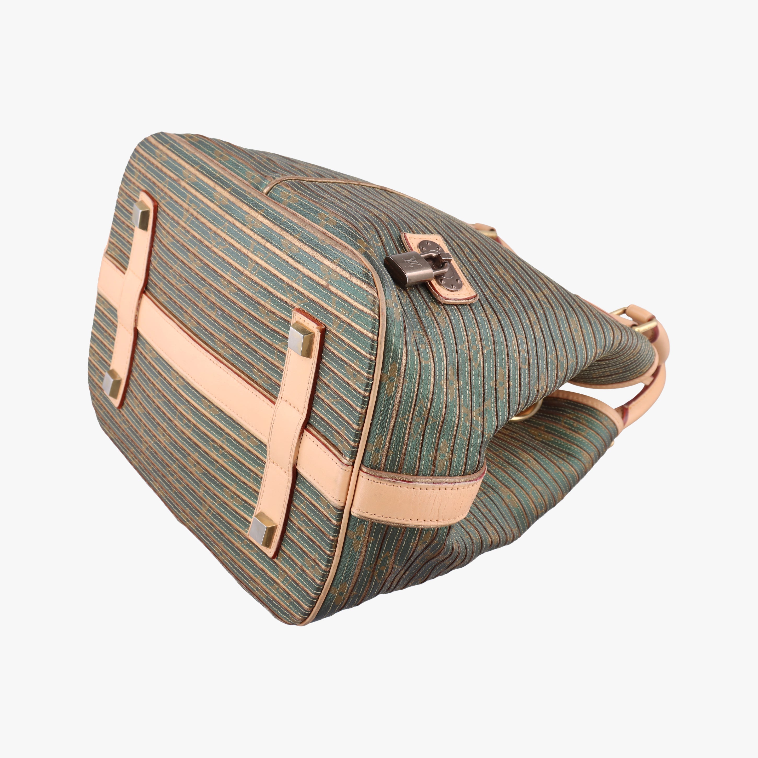 Vintage Louis Vuitton MonogrMonogram Eden Neoam Eden Neo Beigex Green Monogram Eden×calf leather M40356 handbag | stylenewstar