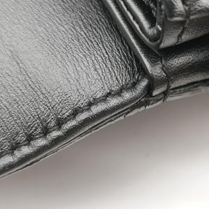 Pre-owned Gucci Broadway Tiger Head Black Leather 453777 shoulderbag | stylenewstar