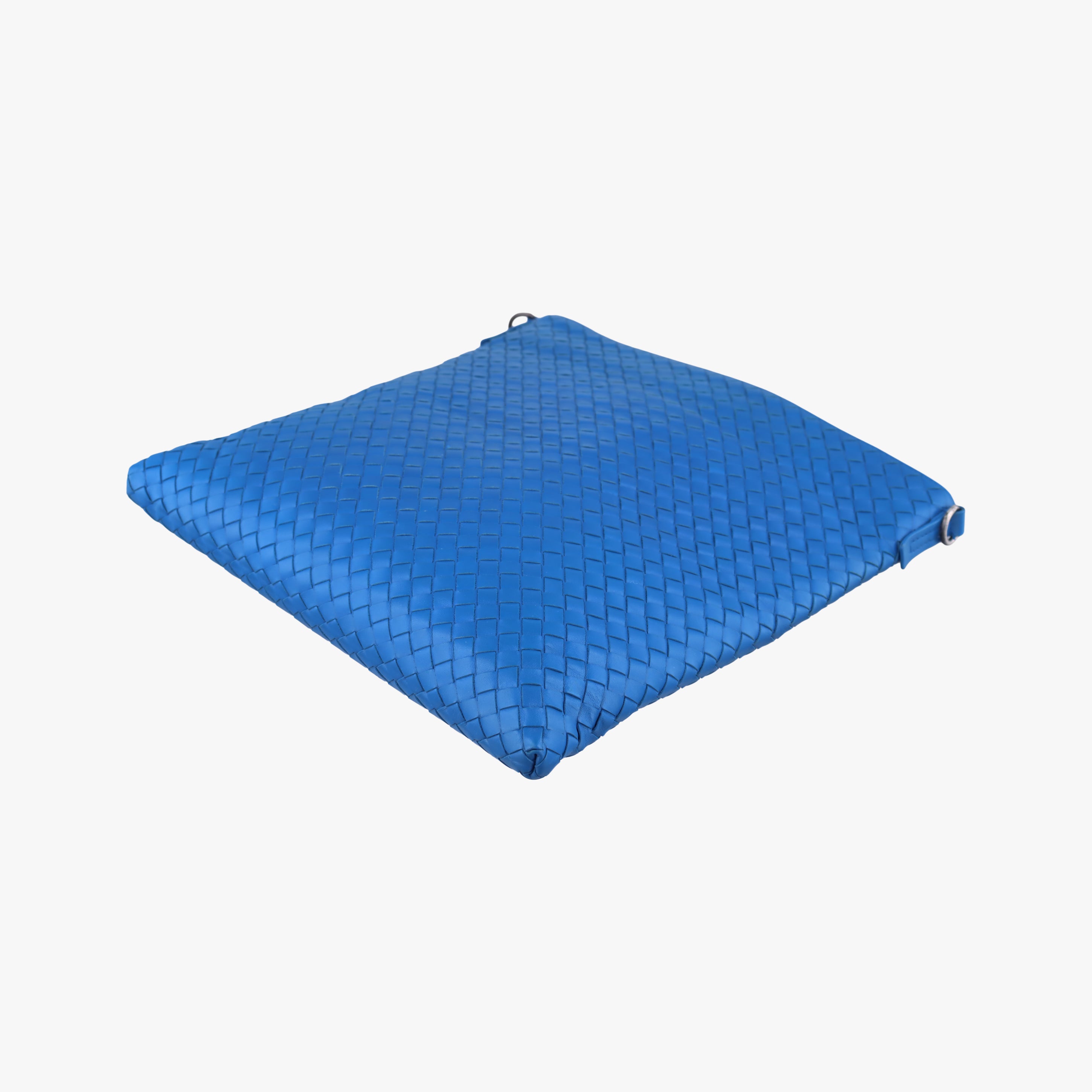 Secondhand Bottega Veneta Intrecciato Blue lambskin  shoulderbag | stylenewstar