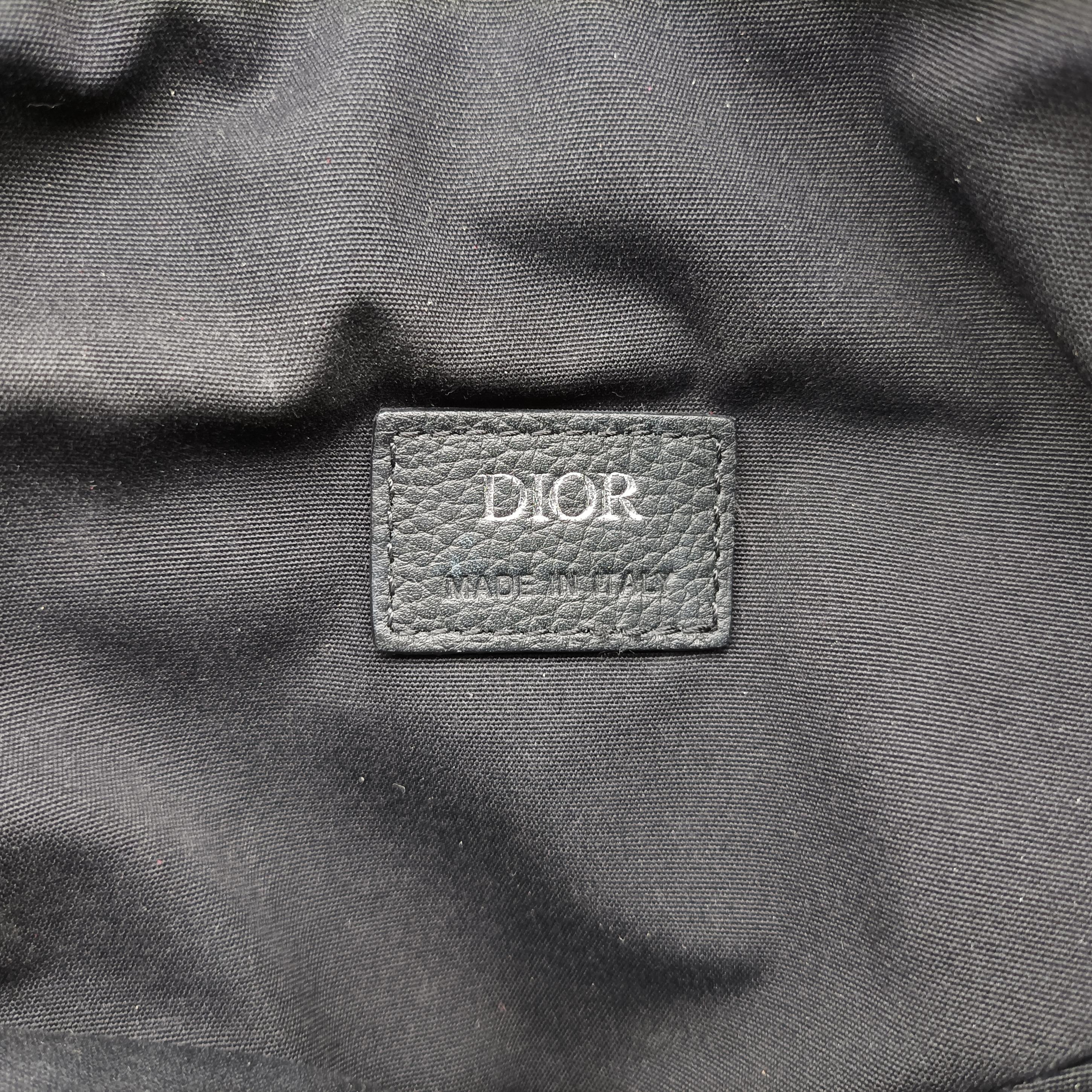 Vintage Christian Dior Saddle Gray×Black Jacquard  bum bag/waist bag | stylenewstar