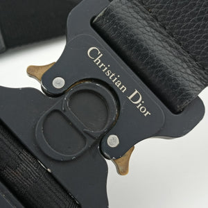 Vintage Christian Dior Saddle Gray×Black Jacquard  bum bag/waist bag | stylenewstar