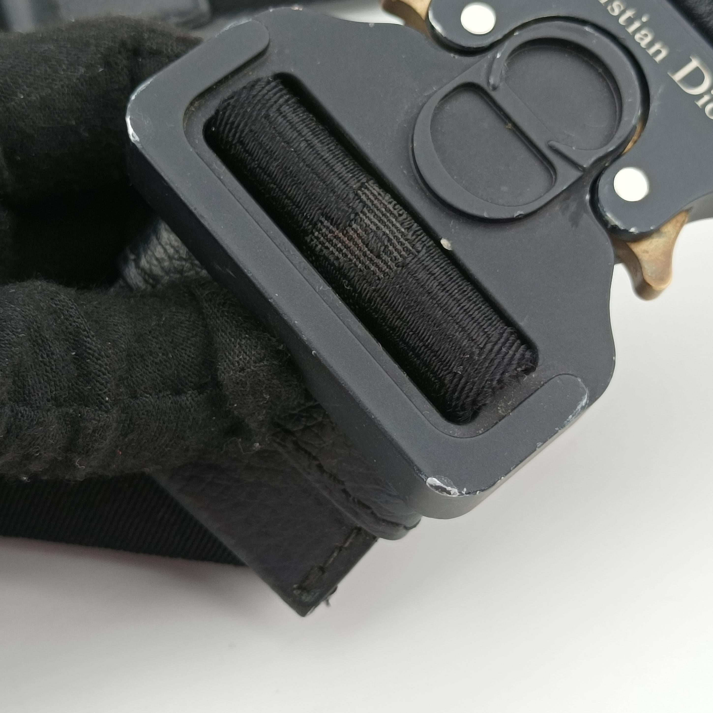 Vintage Christian Dior Saddle Gray×Black Jacquard  bum bag/waist bag | stylenewstar