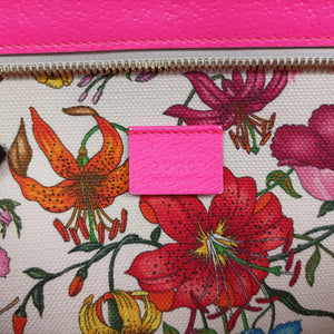 Pre-owned Gucci Flora Multicolour Canvas 550141 shoulderbag | stylenewstar