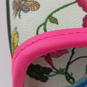 Pre-owned Gucci Flora Multicolour Canvas 550141 shoulderbag | stylenewstar