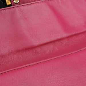 Pre-owned Fendi BAGUETTE Red Leather 8BR600 shoulderbag | stylenewstar