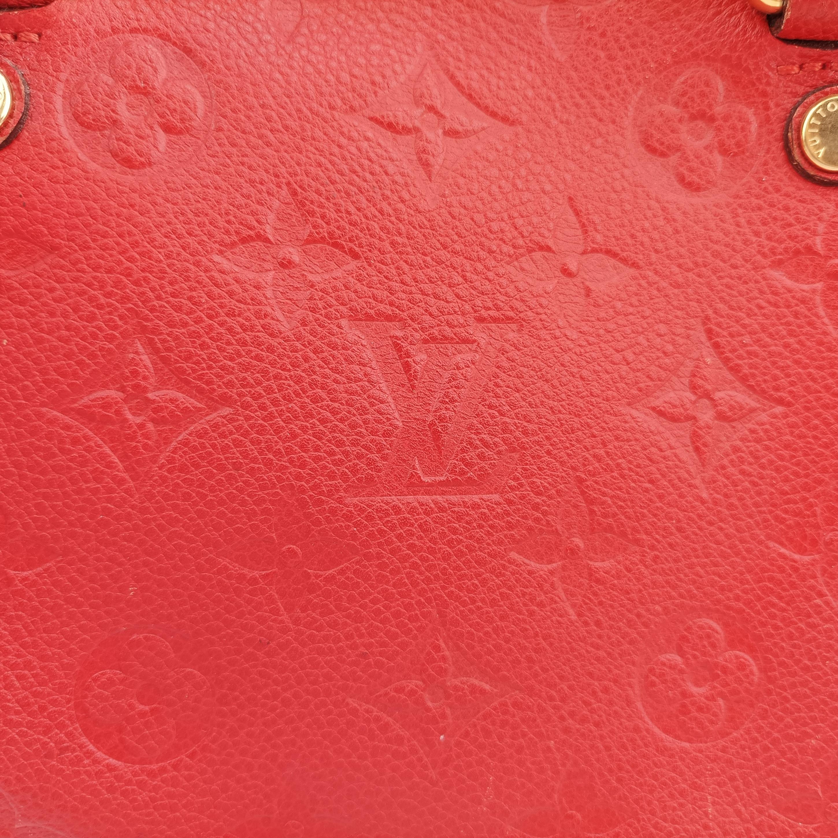 Pre-owned Louis Vuitton Speedy Bandouliere 25 Orian Monogram Empreinte M40758 shoulderbag | stylenewstar