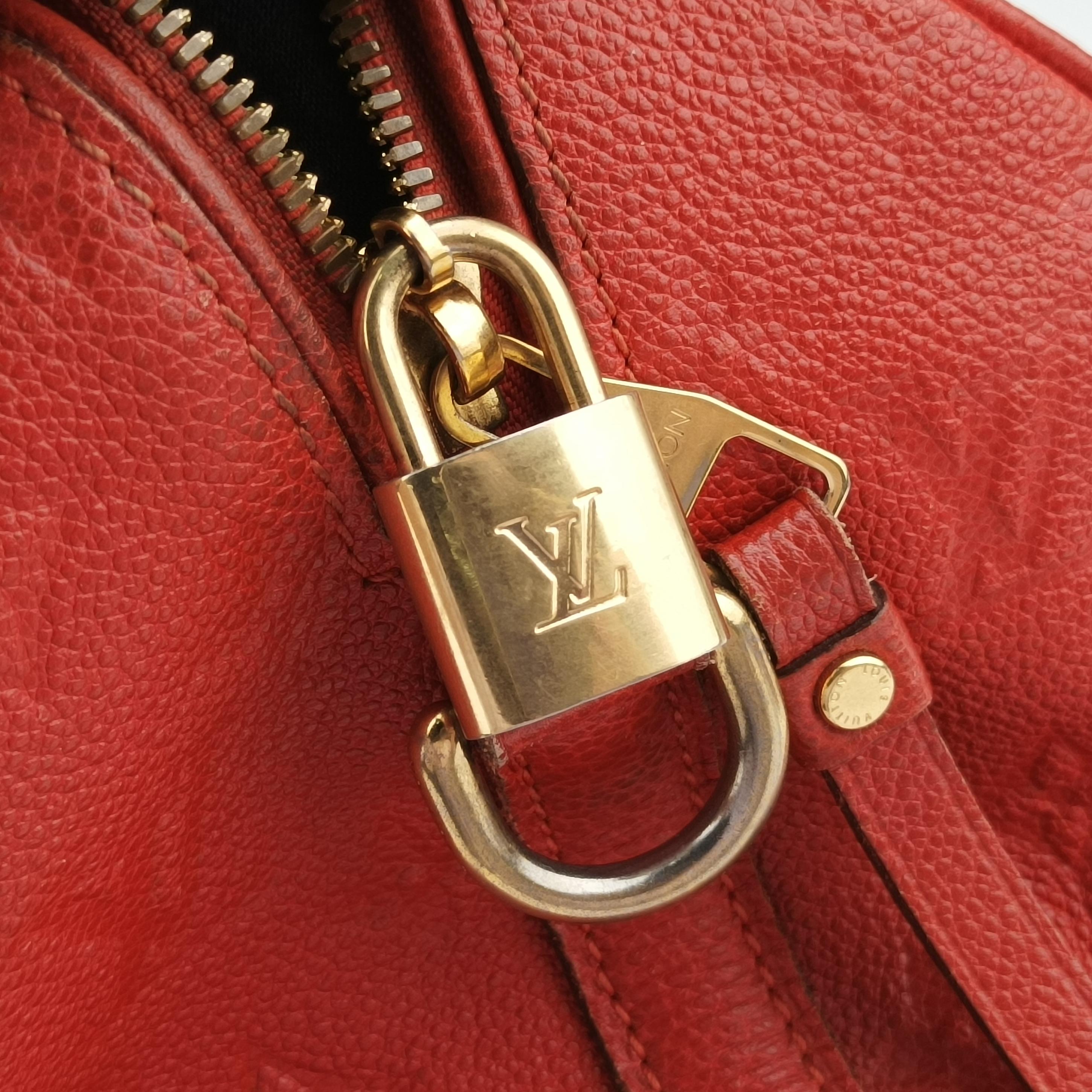 Pre-owned Louis Vuitton Speedy Bandouliere 25 Orian Monogram Empreinte M40758 shoulderbag | stylenewstar