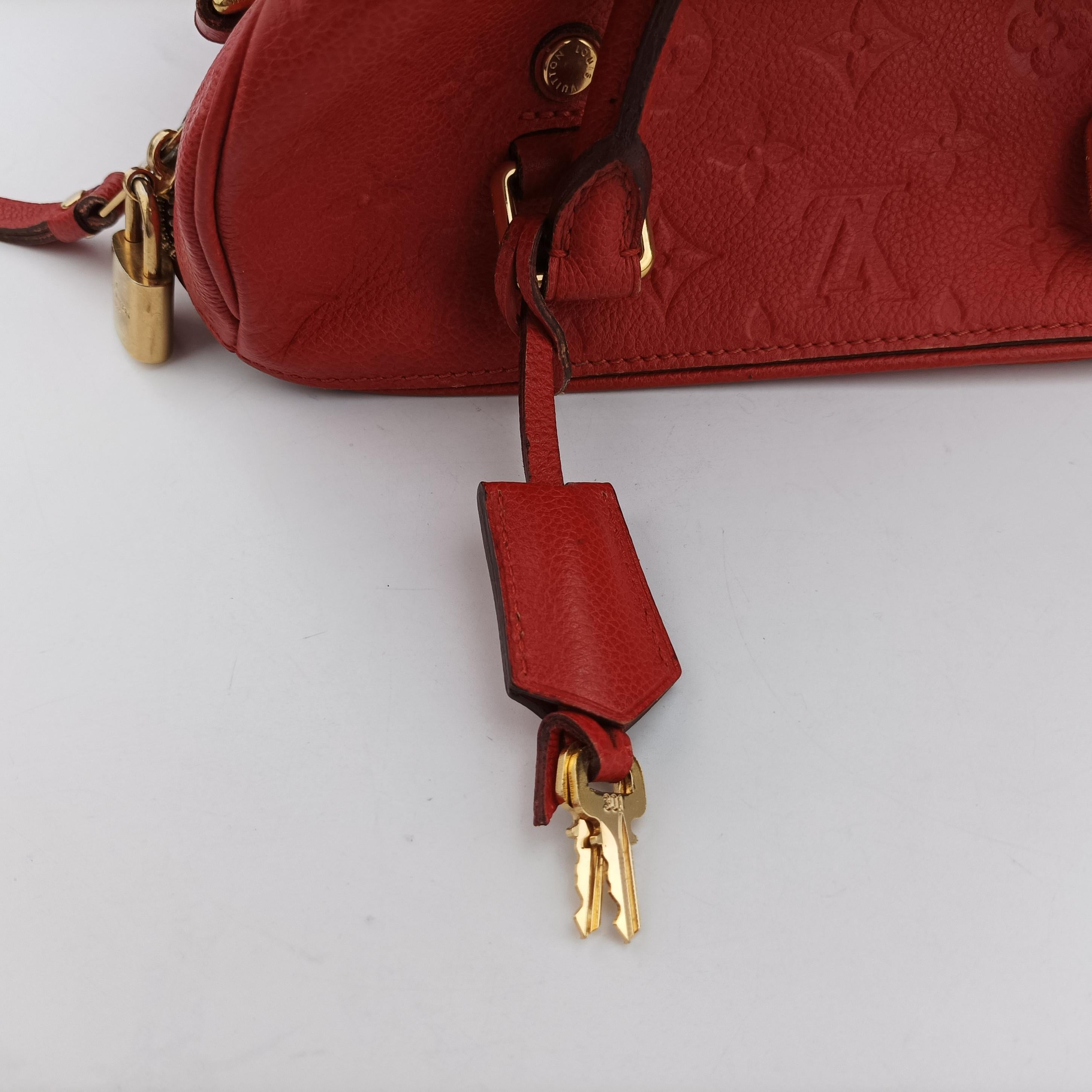 Pre-owned Louis Vuitton Speedy Bandouliere 25 Orian Monogram Empreinte M40758 shoulderbag | stylenewstar