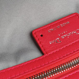 Vintage Christian Dior Cannage Dior Soft Shopping Red lambskin  handbag | stylenewstar