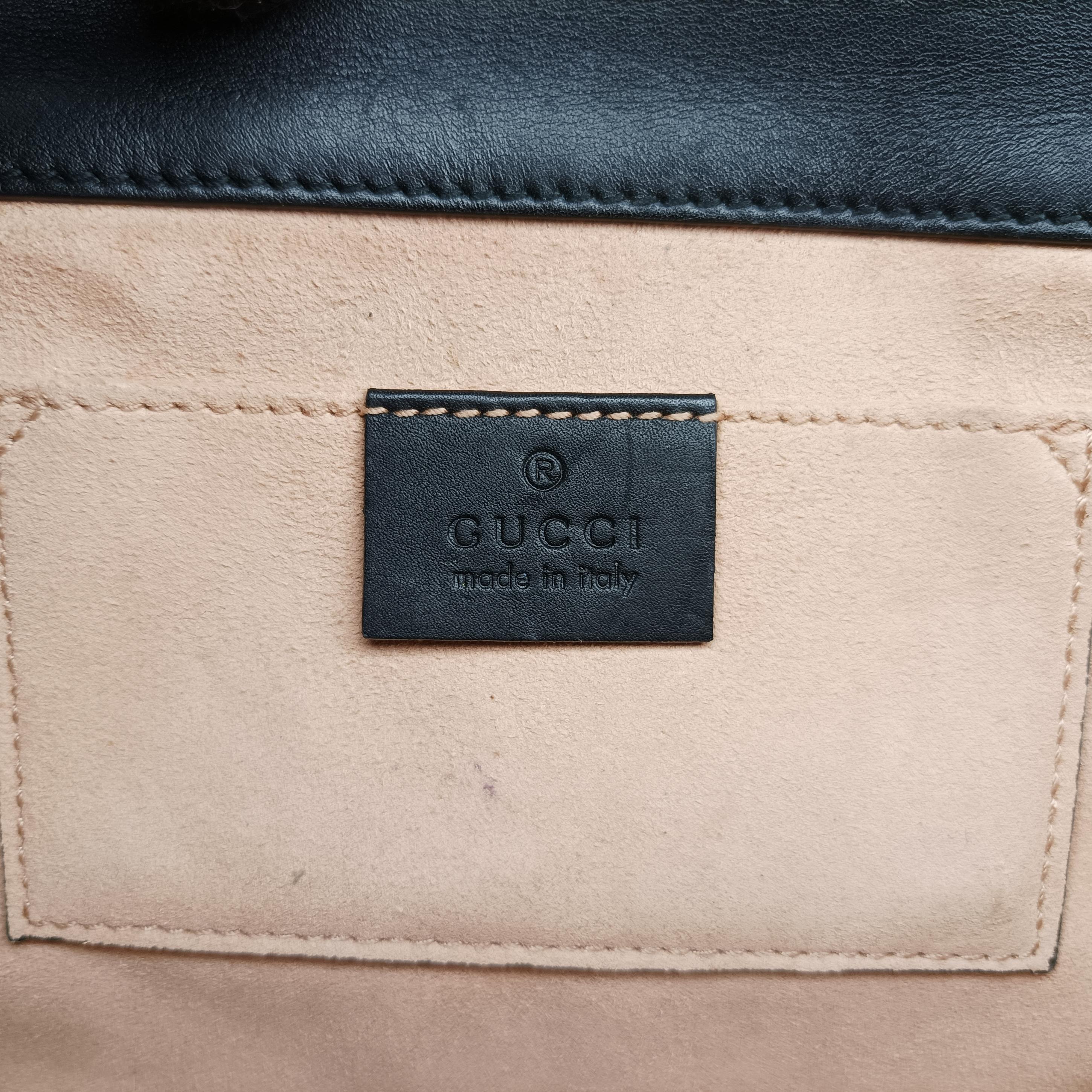 Secondhand Gucci Padlock beige×Multicolour PVC coated canvas 409487 shoulderbag | stylenewstar