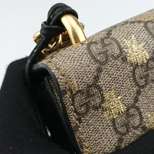 Secondhand Gucci Padlock beige×Multicolour PVC coated canvas 409487 shoulderbag | stylenewstar