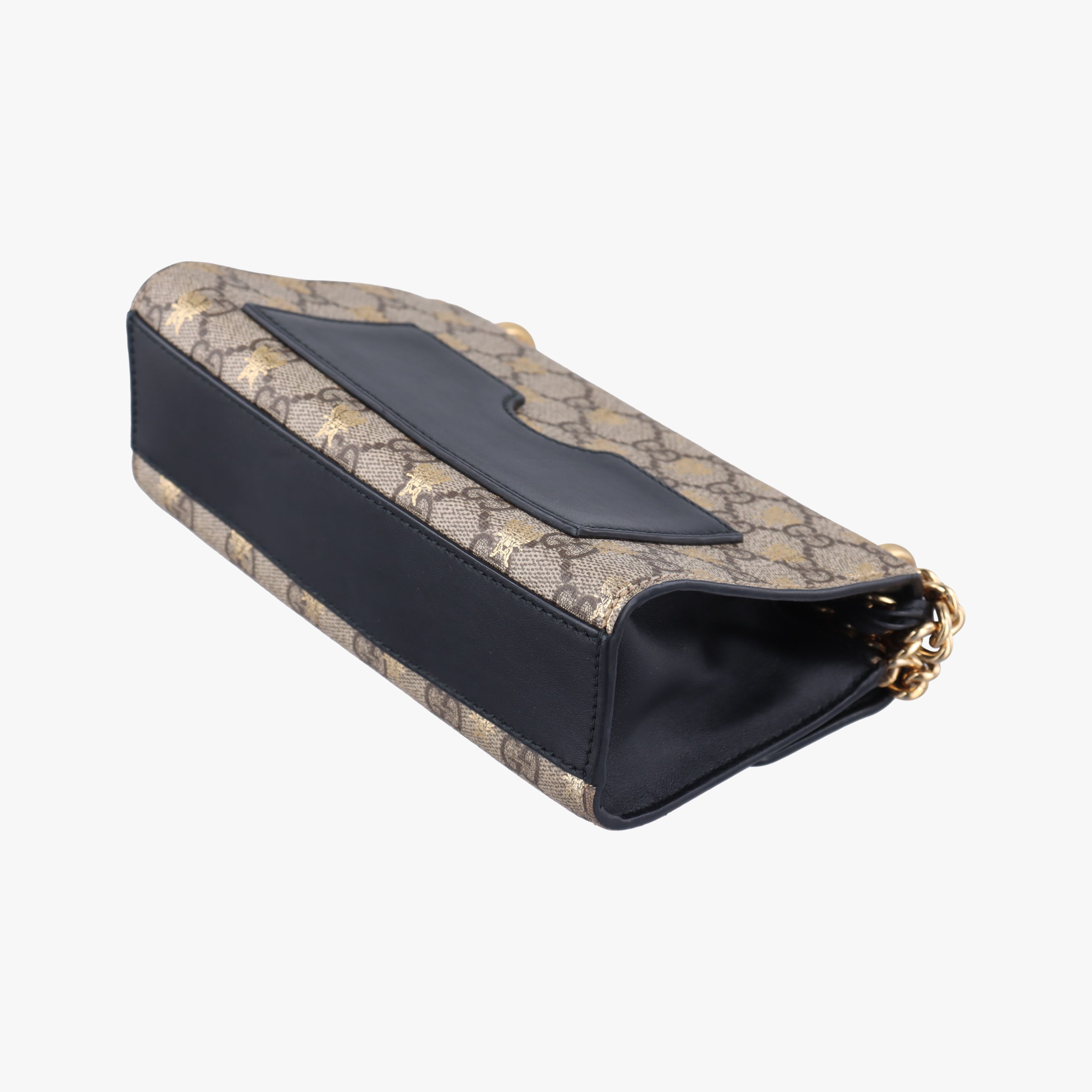 Secondhand Gucci Padlock beige×Multicolour PVC coated canvas 409487 shoulderbag | stylenewstar