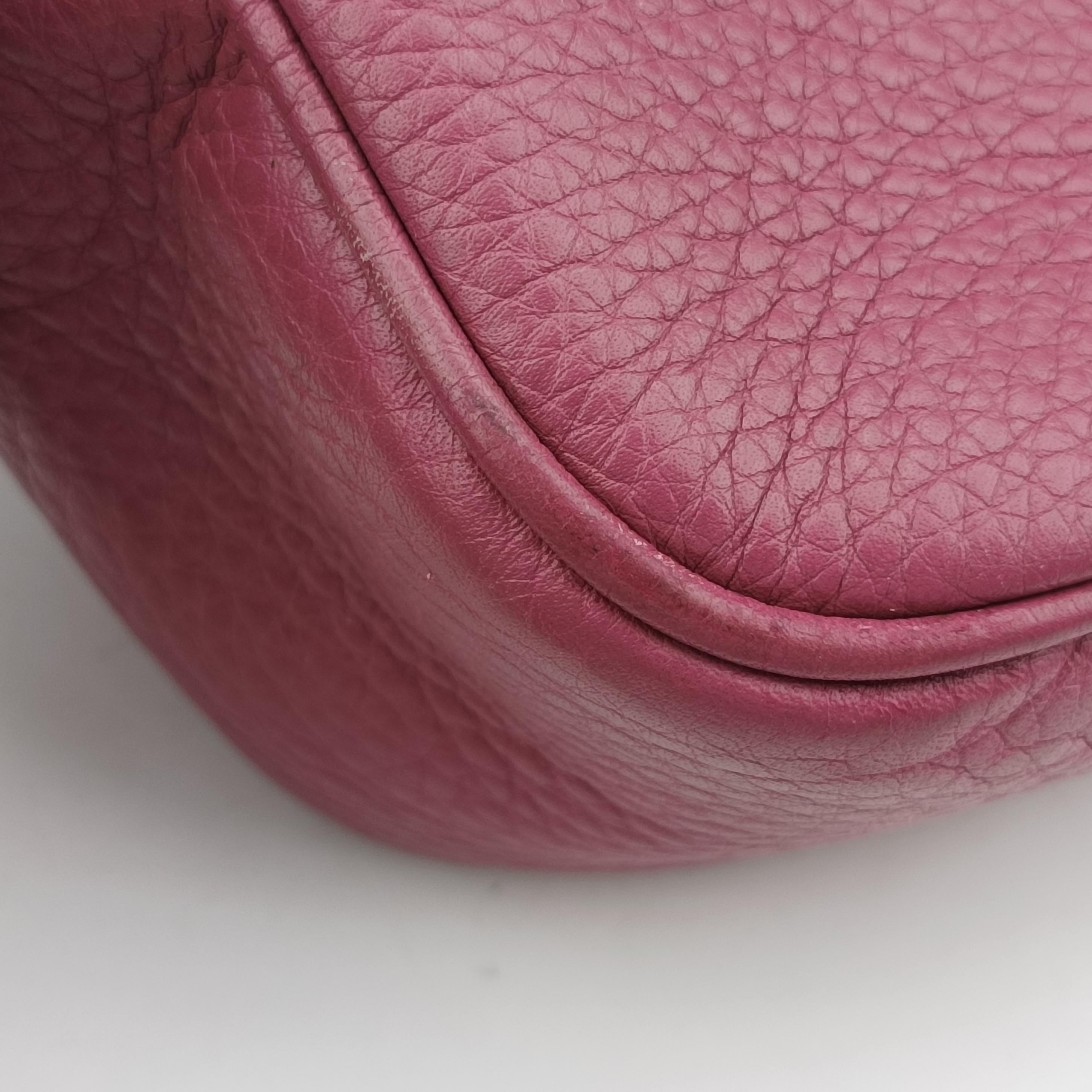 Pre-owned Gucci Soho Purple Leather 308364 shoulderbag | stylenewstar