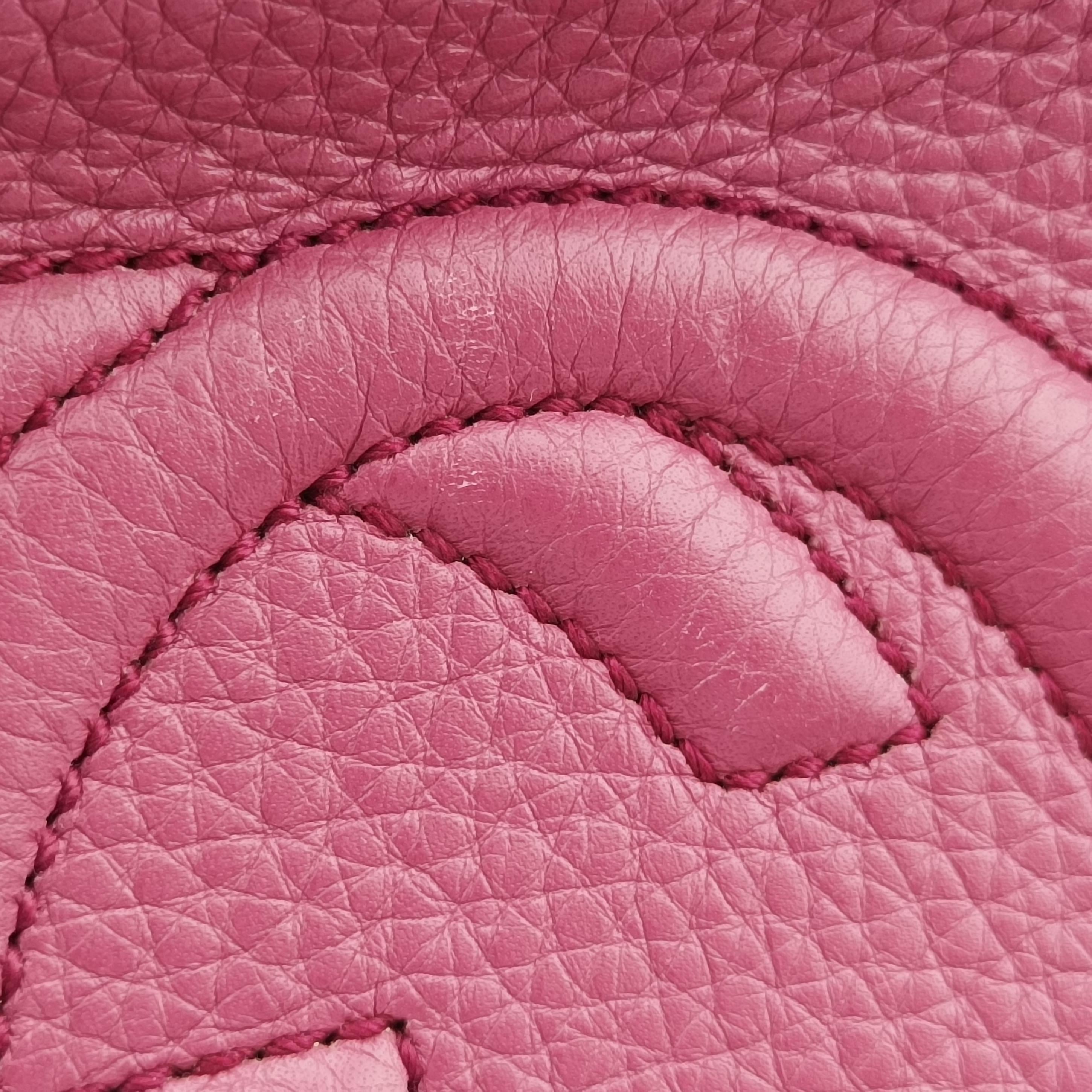 Pre-owned Gucci Soho Purple Leather 308364 shoulderbag | stylenewstar