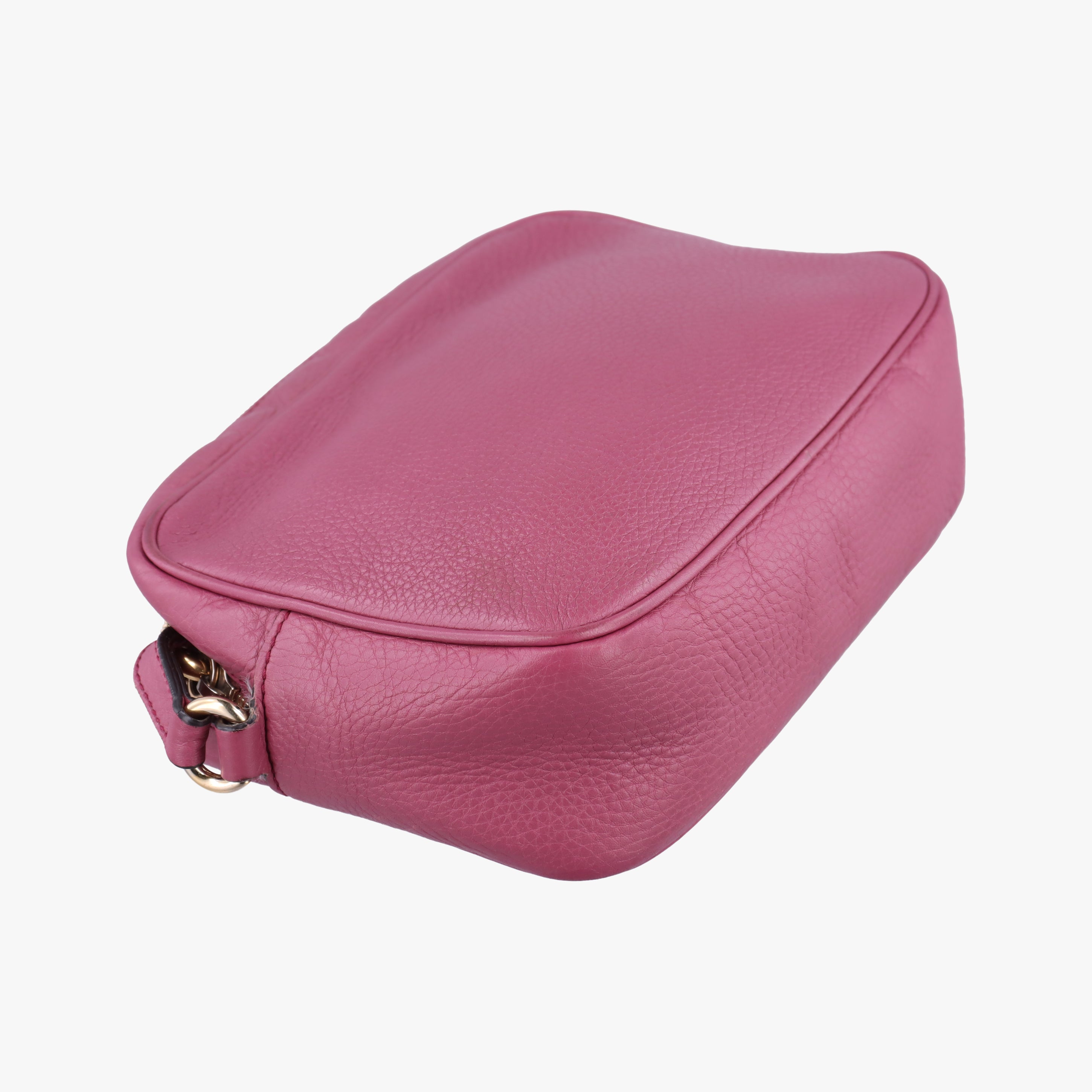 Pre-owned Gucci Soho Purple Leather 308364 shoulderbag | stylenewstar