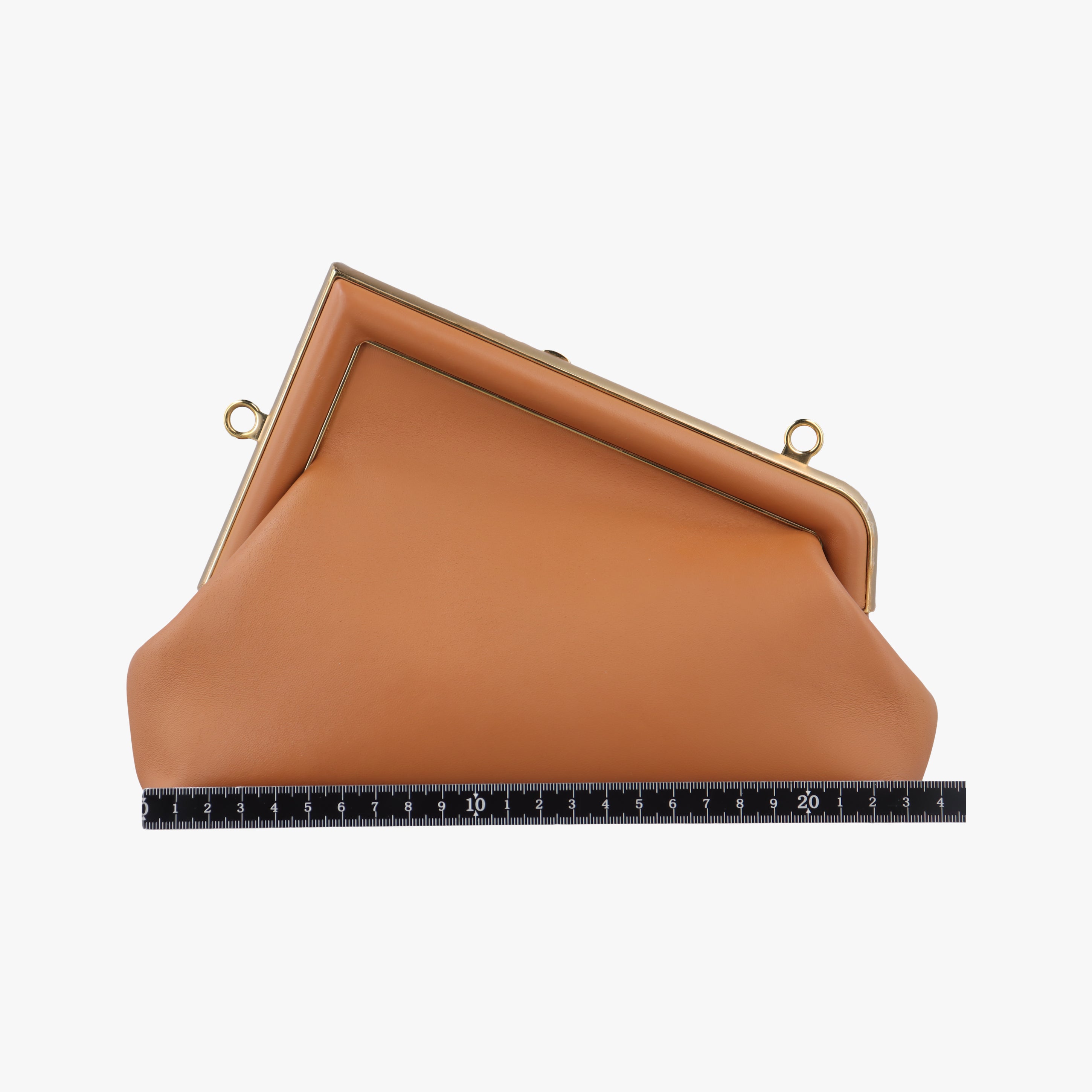 Pre-owned Fendi First Brown Leather 8BP129 shoulderbag | stylenewstar